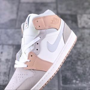 The Nike Air Jordan 1 mid, aj1 Khaki Milan light g